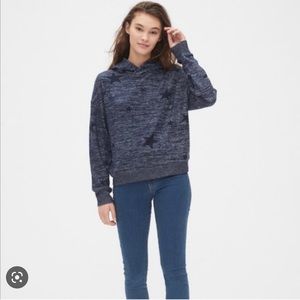 Gap Softspun Navy Star Hoodie